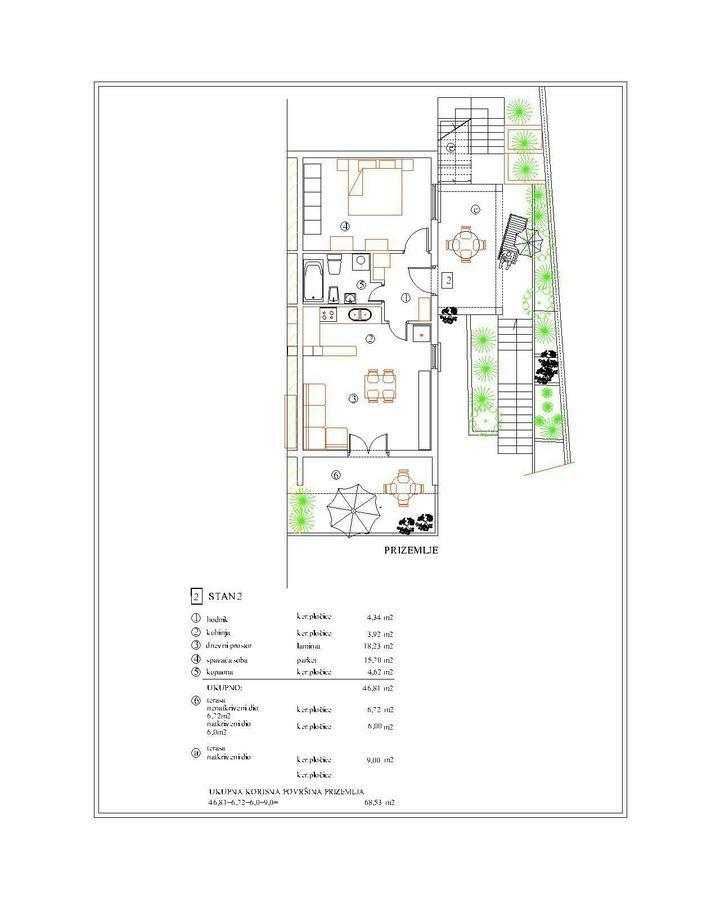 Apartment Jasna B Omisalj Exterior photo